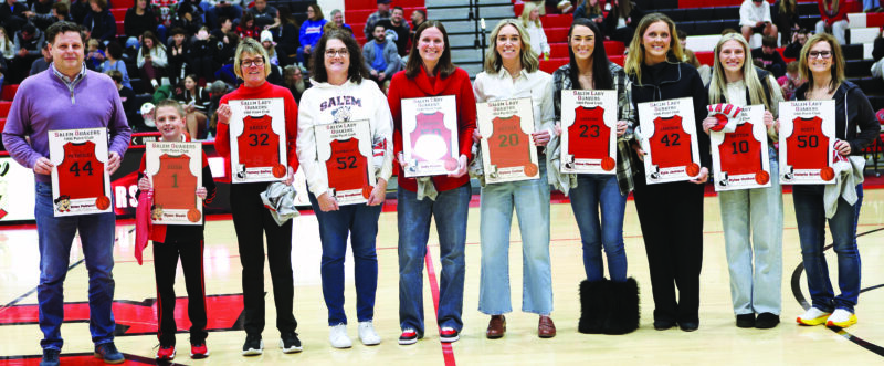Salem High School boys and girls basketball 1,000-point standouts recognized